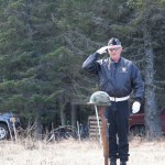 A salute to the fallen.