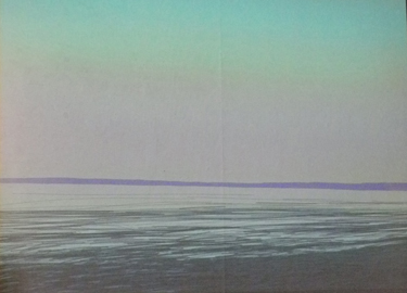 Third of three steps in the process of creating iPad art using the Procreate art app.