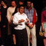 Nolan Bunting performs in “The Sound of Plaid.”-Photo by Michael Armstrong, Homer News