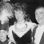 Ethan Martin, Geri Martin and Fred Pfeil in 1999.