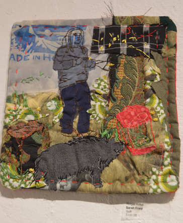 Abigail Kokai’s 10x10 work, “Sarah Frary.”