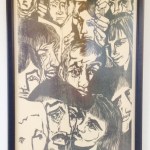 A print by Caroyln Seymour created while she lived and studied in Paris.