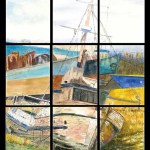 “Lost Dreams,” the Kachemak Bay Watercolor Society’s collaborative painting is in its show at Fireweed Gallery.-Photo provided