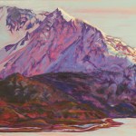 Rita Pfenninger’s “Goat Ridge” is included in this year’s collection of art to be auctioned at the Ritz.