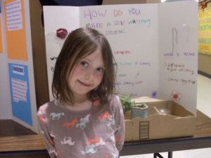 Wynne Reed took a third place for her project.-Photo Provided