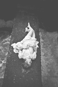 This photo from the exhibit “Wind and Water: Beauty Portraits of Alaska Models” is on display at Fireweed Gallery.-Photo by Joshua Veldstra