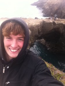 Jakob Easton takes to the open road.-Photo provided