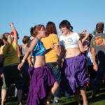 Nervis Rex performed at last year’s Concert on the Lawn, to the enjoyment of hoopers and dancers.-Photos by Michael Armstrong, Homer News