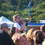 Nervis Rex performed at last year’s Concert on the Lawn, to the enjoyment of hoopers and dancers.-Photos by Michael Armstrong, Homer News