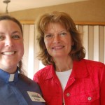 Reverend Lisa Talbott with Senator Lisa Murkowski-Photo provided