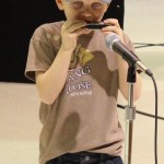 Ethan Styvar, “Harmonica Tunes” -Photo by McKibben Jackinsky, Homer News