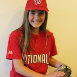Annalynn Brown plays softball for the Nationals.-Photo by McKibben Jackinsky