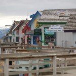 The Cannery Row Boardwalk was part of an area the Homer City Council approved for rezoning at its Monday meeting. The new ordinance allows rooms in these and other buildings to be rented out by the day or longer as an accessory use. See story, pages 1 and 9.-Photo by Michael Armstrong, Homer News