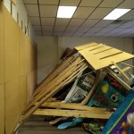 Laveda Youngblood was injured while she and members of the Kenai Peninsula Quilting Guild were hanging quilts on a display rack Aug. 13, 2014, at the Ninilchik Fairgrounds.