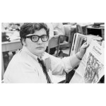 A younger Roger Ebert in a still from “Life Itself.”-Photo provided