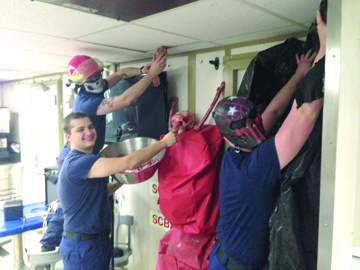 Homer goes all out for halloween