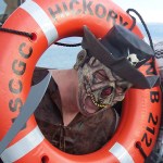 A member of the Hickory welcomes visitors to last year’s Haunted Hickory.-Homer News file photo