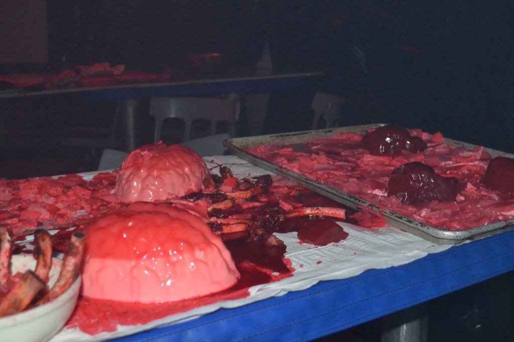 Homer goes all out for halloween