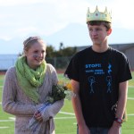 Freshman class: Lord Ben Kettle and Lady Mia Alexson-Photo by McKibben Jackinsky, Homer News