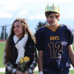 Sophomore class: Duke Timmy Woo and Duchess Remedy Moskios-Photo by McKibben Jackinsky, Homer News