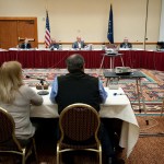 The North Pacific Fishery Management Council regulates fisheries from three miles to 200 miles off the coast of Alaska. It has 11 voting members, with a majority of six from Alaska. It meets five times per year, including three times in Anchorage. The council has multiple avenues for public involvement with some topics that can attract days of testimony from stakeholders.-Photo by Michael Dinneen, Morris News Service - Alaska