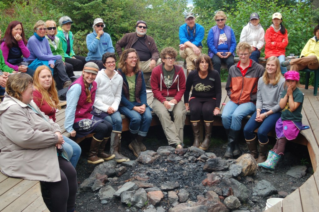 Visitors can extend tours to the Peterson Bay Field Station by renting yurts like this.-Photo by Michael Armstrong, Homer News