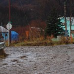 Heavy rains cause Homer mudslides