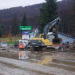 Heavy rains cause Homer mudslides