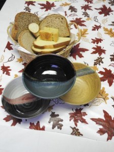 Paul Dungan’s bowls were among those sold.  -Michael Armstrong, Homer News