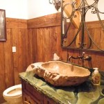 One of the bathroom sinks at Second Star. -Photo by Michael Armstrong, Homer News