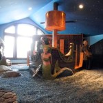 Visitors check out  the Neverland area of Second Star during a tour of the house at the Homer Chamber of Commerce and Visitor Center’s After Hours event on Feb. 20.   -Photo by Michael Armstrong, Homer News