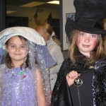 McNeil Canyon Elementary second-graders Ryder Rhodes and Wynn Reed show off their costumes at the Fall Carnival on Friday.-Photo courtesy of Laura Sheldon