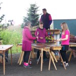Marimba band Shamwari wills the air with music at Sunday's Breast Cancer Run.-Photo by McKibben Jackinsky,  Homer News