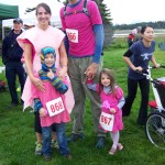 Katie and Derek Bynagle with son Johannes and daughter Etta.-Photo by McKibben Jackinsky,  Homer News