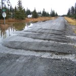 Heavy rains cause Homer mudslides