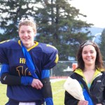 Prince Johann Kallelid and Erica Jones, sophomores -Photo by McKibben Jackinsky, Homer News