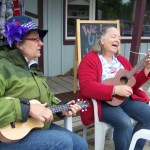 Homer Volunteer Fire Department is a colorful start to the Fourth of July parade along Pioneer Avenue. -Photo by McKibben Jackinsky, Homer News