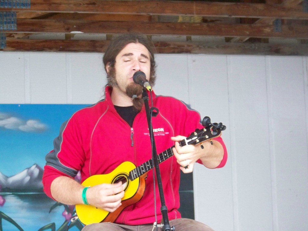 Ukulele Russ-Photo by McKibben Jackinsky, Homer News