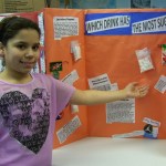 Wanting to find the drink with the least amount of sugar is the inspiration behind Jade Robuck’s science fair project.