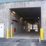 Transfer containers and vehicles have below-ground access for loading waste to be taken to the Central Peninsula Landfill.-Photo by McKibben Jackinsky, Homer News
