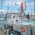 The Pachamama in the Homer Harbor. -Photo by Michael Armstorng, Homer News