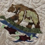 Pat Melone's love of paper-piecing led to the creation of "Snowflakes Keep Falling On My Bed." One of the snowflakes required 300 pieces, another 240 and another 150.