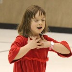 Rebecca Trowbridge puts her heart into a dance performance to “The Story of My Life,” a song by the English-Irish boy band One Direction.-Photo by McKibben Jackinsky, Homer News