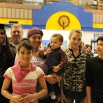 Tanise Latham is surrounded by her family at KBC’s graduation reception May 4. With her are her husband Chief Warrant Officer on the USCGC Hickory William Latham, Faith Latham,  Tay’Lia McMahon with her son Bentley Ryan McMahon, holding his grandmother’s degree, Heather Latham and Josh Latham.-Photo by Anna Frost, Homer News