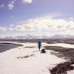 Before even climbing the mountain, the mountaineers had to cross 20 miles of tundra.                               -Photo provided