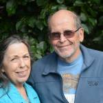 Joan Brown Dodd, left, and Doug Dodd pose for a photo at the Homer News on Tuesday, Aug. 7, 2018, in Homer, Alaska. (Photo by Michael Armstrong/Homer News)