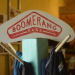 A display of Boomerang Bags is available at Sustainable Wares, shown here Tuesday, Sept. 25, 2018 on Ocean Drive in Homer, Alaska. Store owner Karen West said that people have been regularly using the bags. (Photo by Michael Armstrong/Homer News)