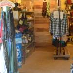 A display of Boomerang Bags is available at Sustainable Wares, shown here on Tuesday, Sept. 25, 2018 on Ocean Drive in Homer, Alaska. Store owner Karen West said that people have been regularly using the bags. (Photo by Michael Armstrong/Homer News)