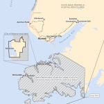<span class="neFMT neFMT_PhotoCredit">Image courtesy Kenai Peninsula Borough</span>                                A map of the proposed boundary change in Proposition 3. The shaded area shows the boundary move and the new area to be included in the South Kenai Peninsula Hospital Service Area.