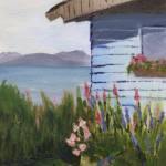 A watercolor painting by Cindy Nelson on exhibit at Ptarmigan Arts. (Photo provided)